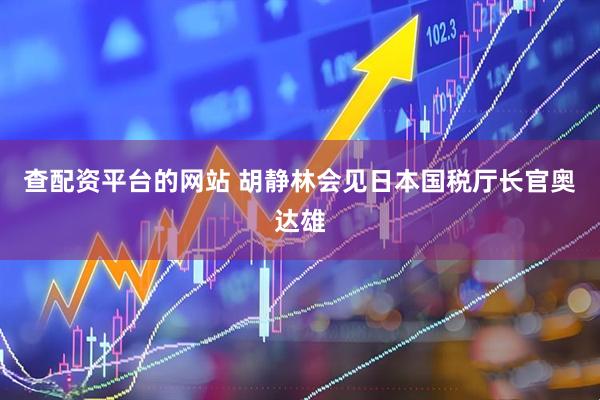 查配资平台的网站 胡静林会见日本国税厅长官奥达雄